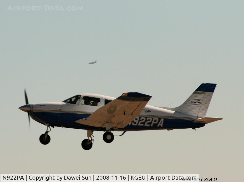 N922PA, 1999 Piper PA-28-181 C/N 2843270, Glendale