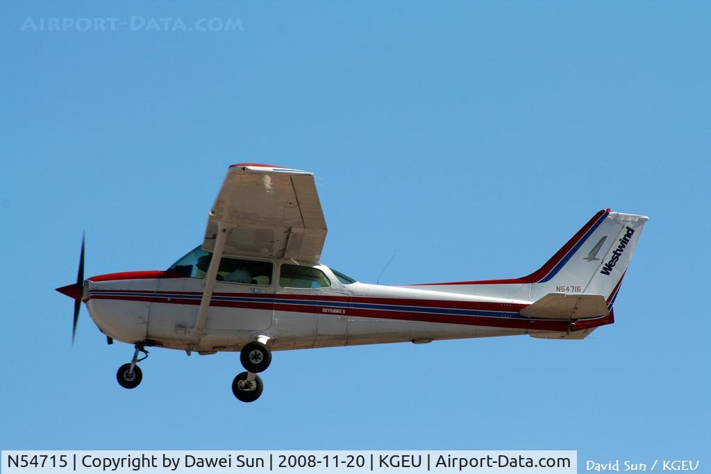 N54715, 1981 Cessna 172P C/N 17275038, C172P