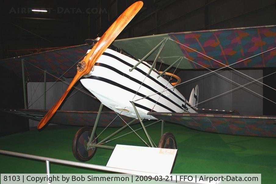 8103, 1918 Halberstadt CL.IV C/N 4205, Halberstadt CL IV at the USAF Museum in Dayton, Ohio.