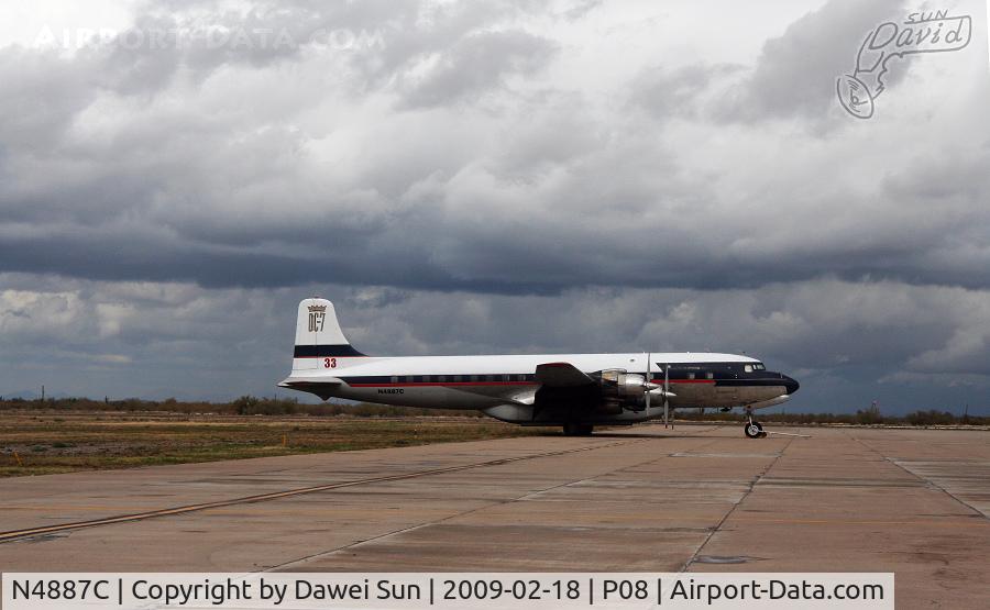 N4887C, Douglas DC-7B C/N 45351, DC-7