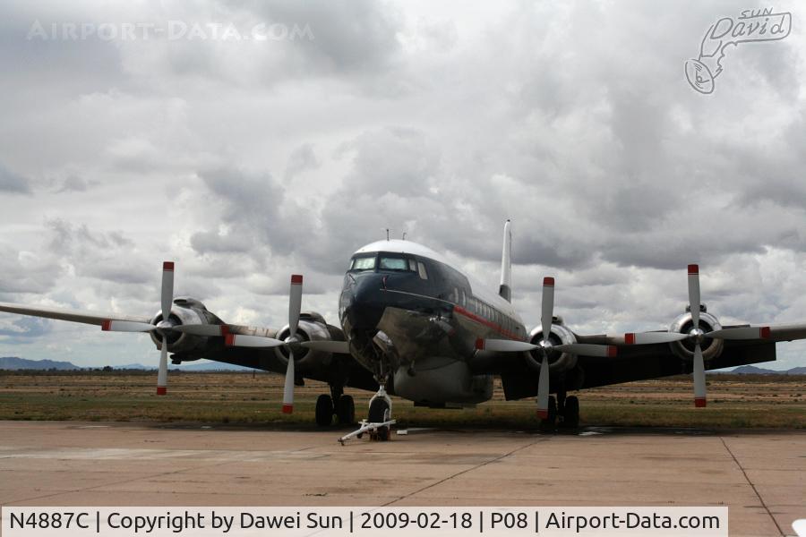 N4887C, Douglas DC-7B C/N 45351, DC-7