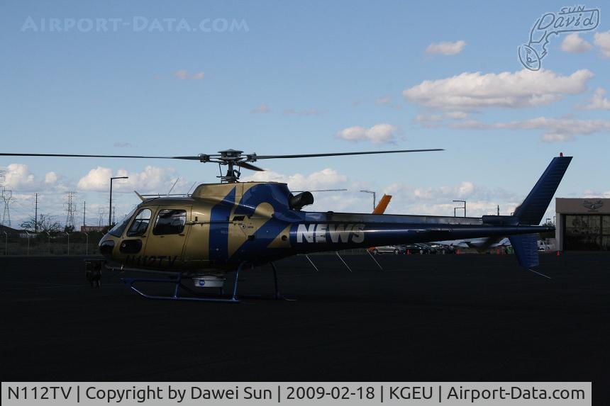 N112TV, 2003 Eurocopter AS-350B-2 Ecureuil C/N 3726, shot @ KGEU