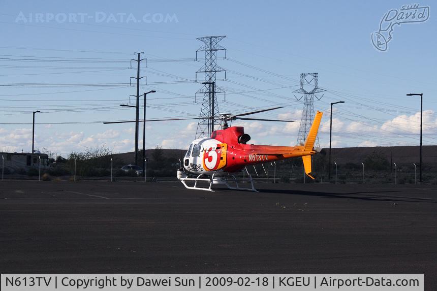 N613TV, 1995 Eurocopter AS-350B-2 Ecureuil C/N 2883, Shot @ KGEU