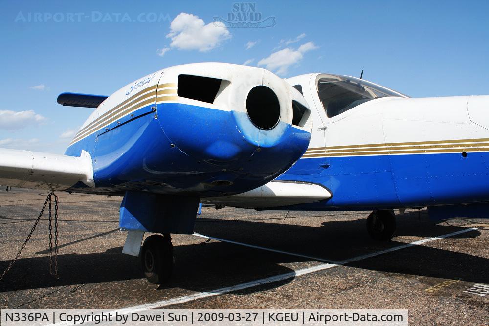 N336PA, 2002 Piper PA-44-180 Seminole C/N 4496140, After Prop Strike