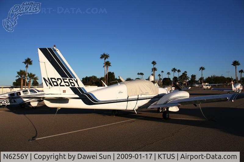 N6256Y, 1966 Piper PA-23-250 C/N 27-3495, Shot @ tucson
