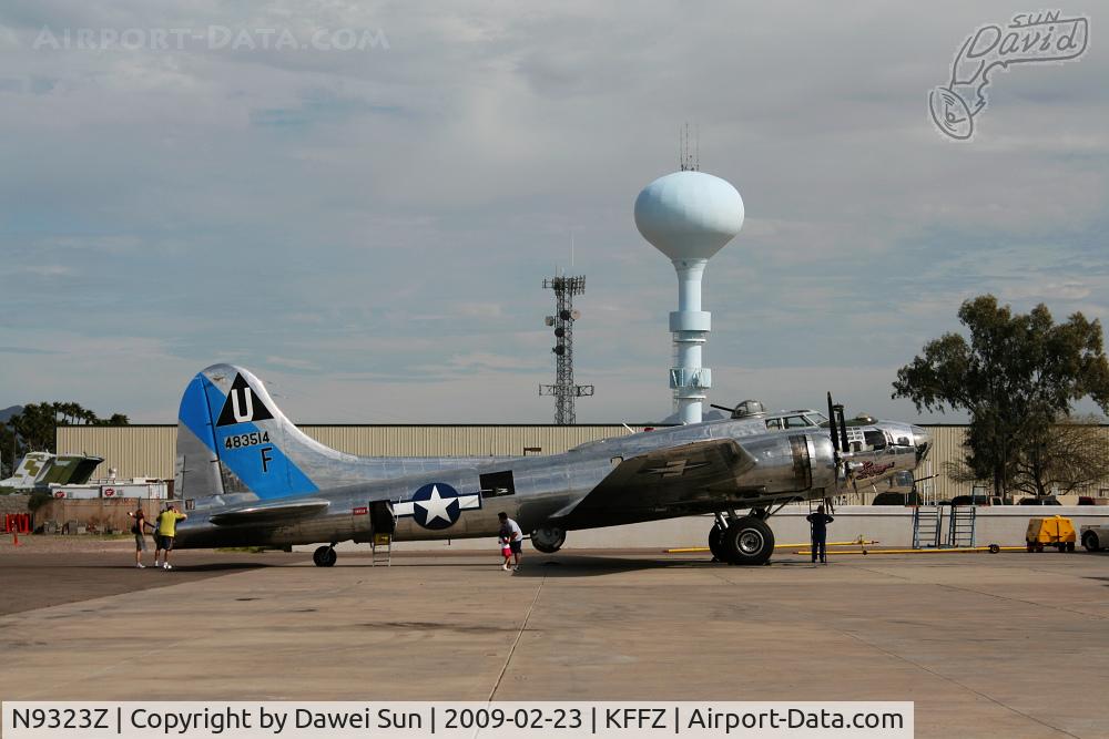 N9323Z, 1944 Boeing B-17G-85-DL Flying Fortress C/N 32155, Shot @ Falcon Field