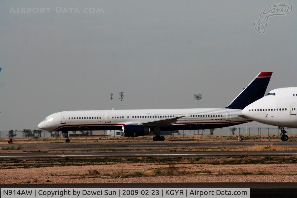 N914AW, 1984 Boeing 757-225 C/N 22208, @ KGYR