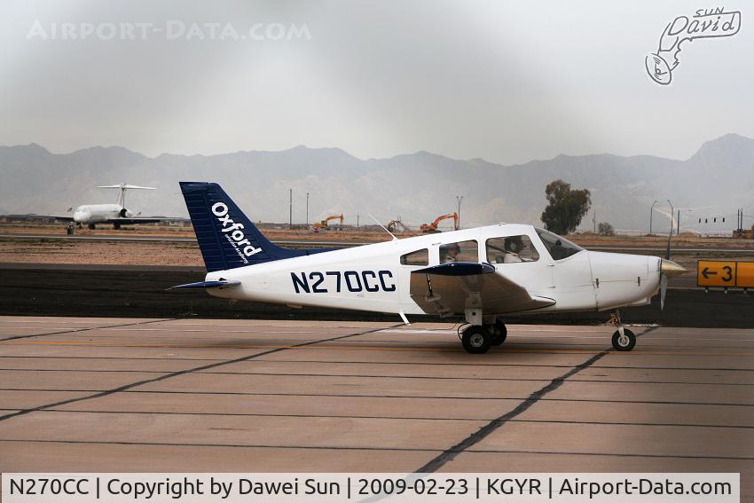 N270CC, 2000 Piper PA-28-161 C/N 28-42070, Shot @ Goodyear
