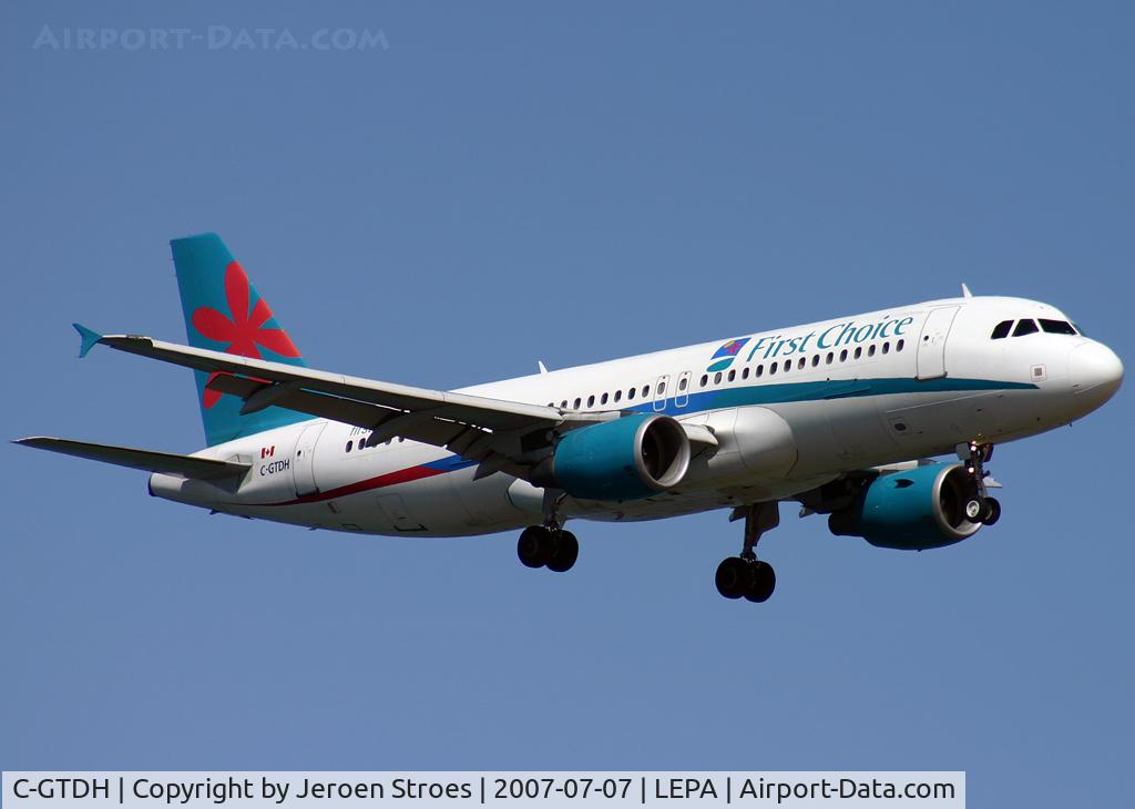 C-GTDH, 2001 Airbus A320-214 C/N 1605, <b> 07-07-07 </b>