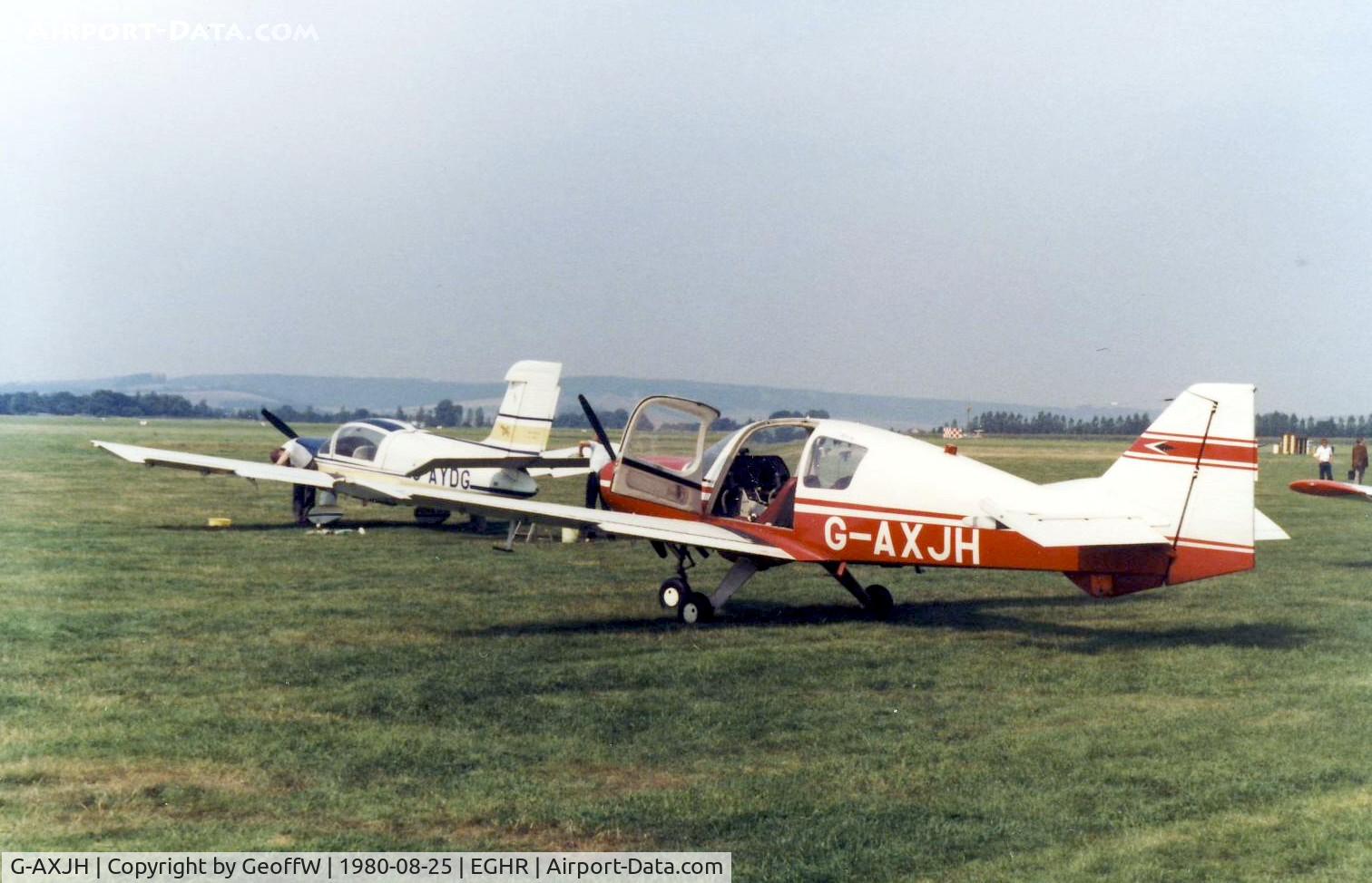 G-AXJH, 1969 Beagle B-121 Pup Series 2 (Pup 150) C/N B121-089, Resident Beagle Pup in 1980