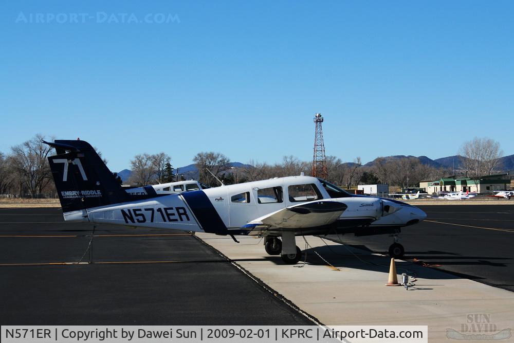N571ER, 2002 Piper PA-44-180 Seminole C/N 4496147, Prescott