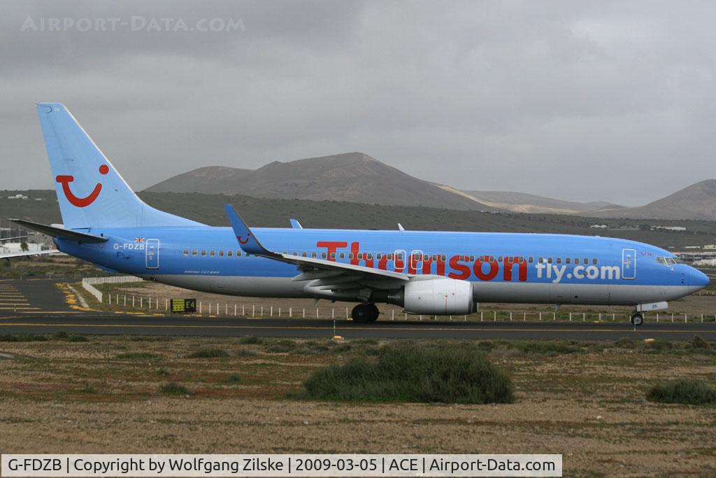 G-FDZB, 2007 Boeing 737-8K5 C/N 35131, visitor