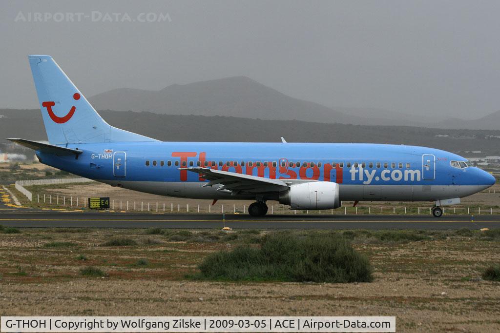 G-THOH, 1997 Boeing 737-31S C/N 29058, visitor