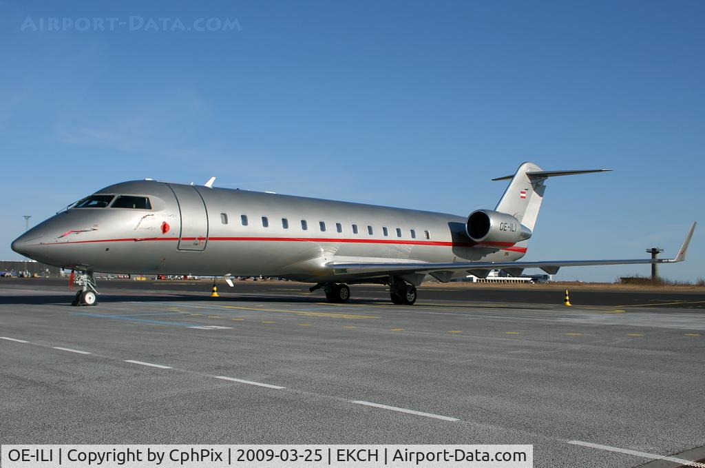 OE-ILI, 2005 Bombardier Challenger 850 (CL-600-2B19) C/N 8048, CRJ