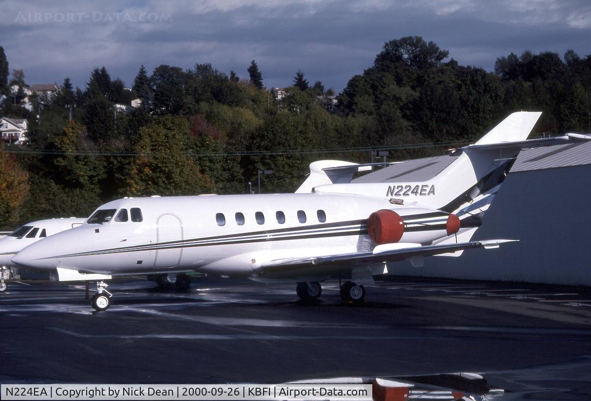N224EA, 1980 Hawker Siddeley HS.125 Series 700A C/N 257088, KBFI
