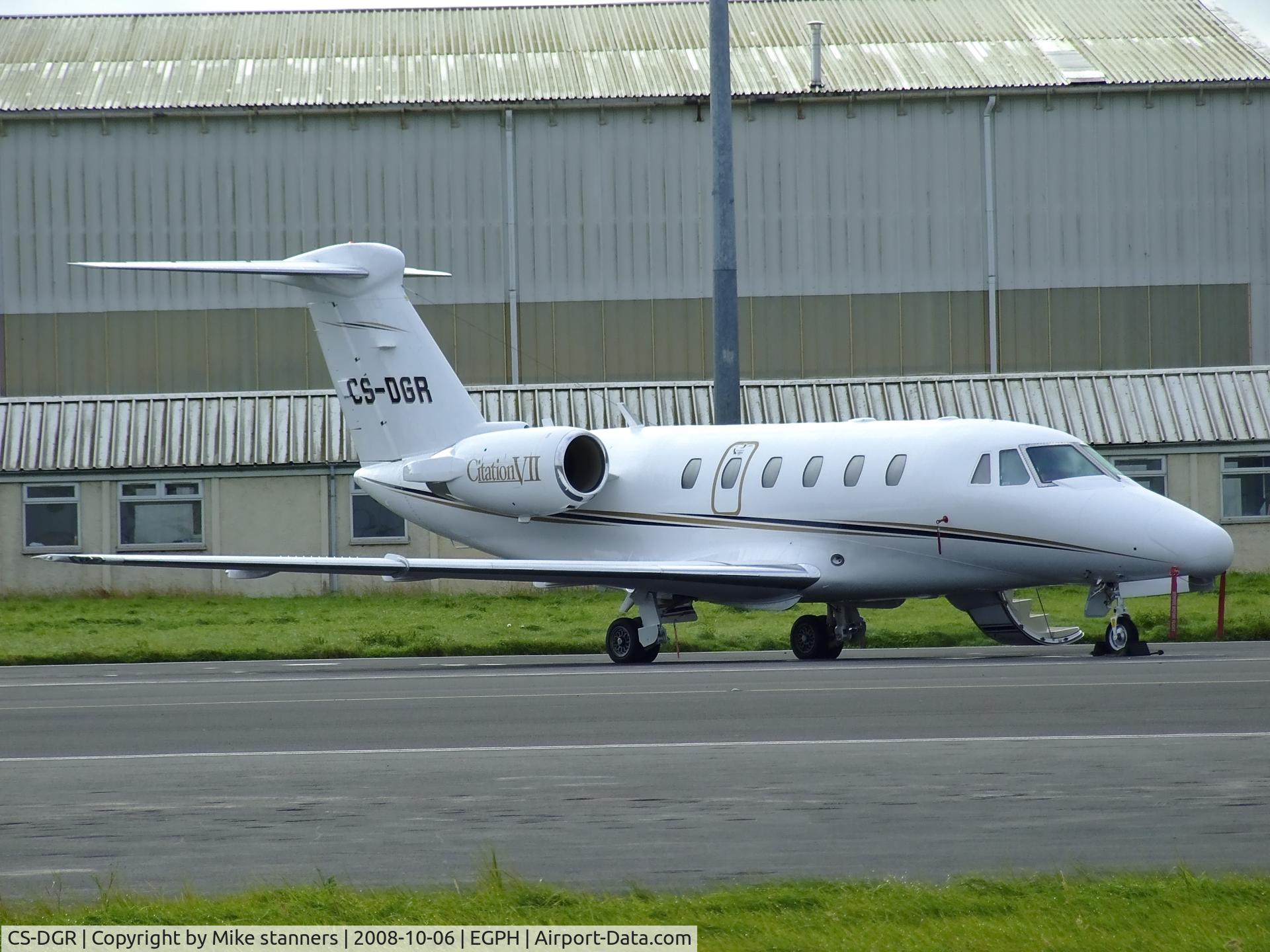 CS-DGR, 1994 Cessna 650 Citation VII C/N 650-7045, Citation VII From Air jet sui,seen here at EDI's GAT