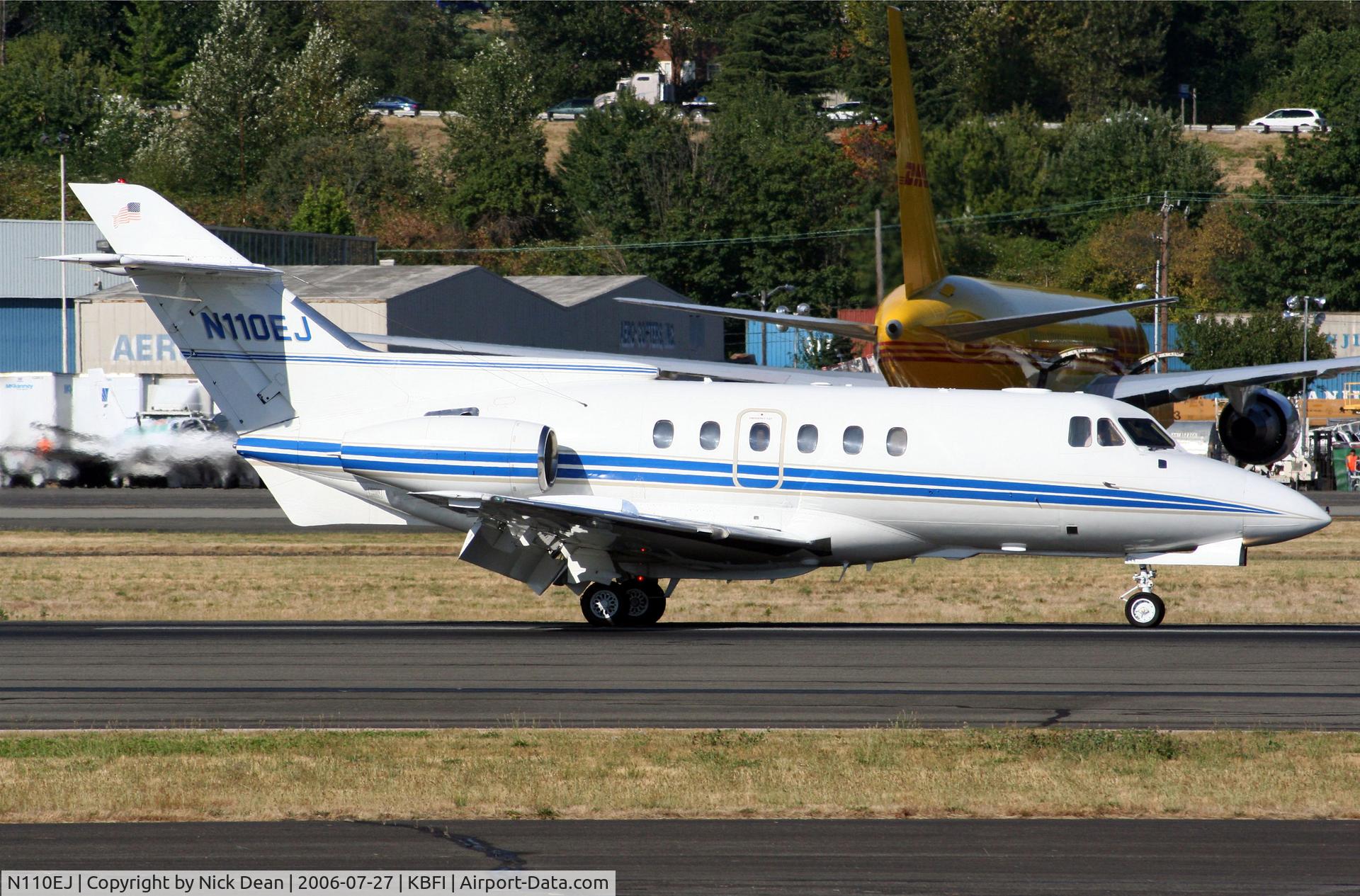 N110EJ, 1980 Hawker Siddeley HS.125 Series 700A C/N 257104, KBFI C/N 257104