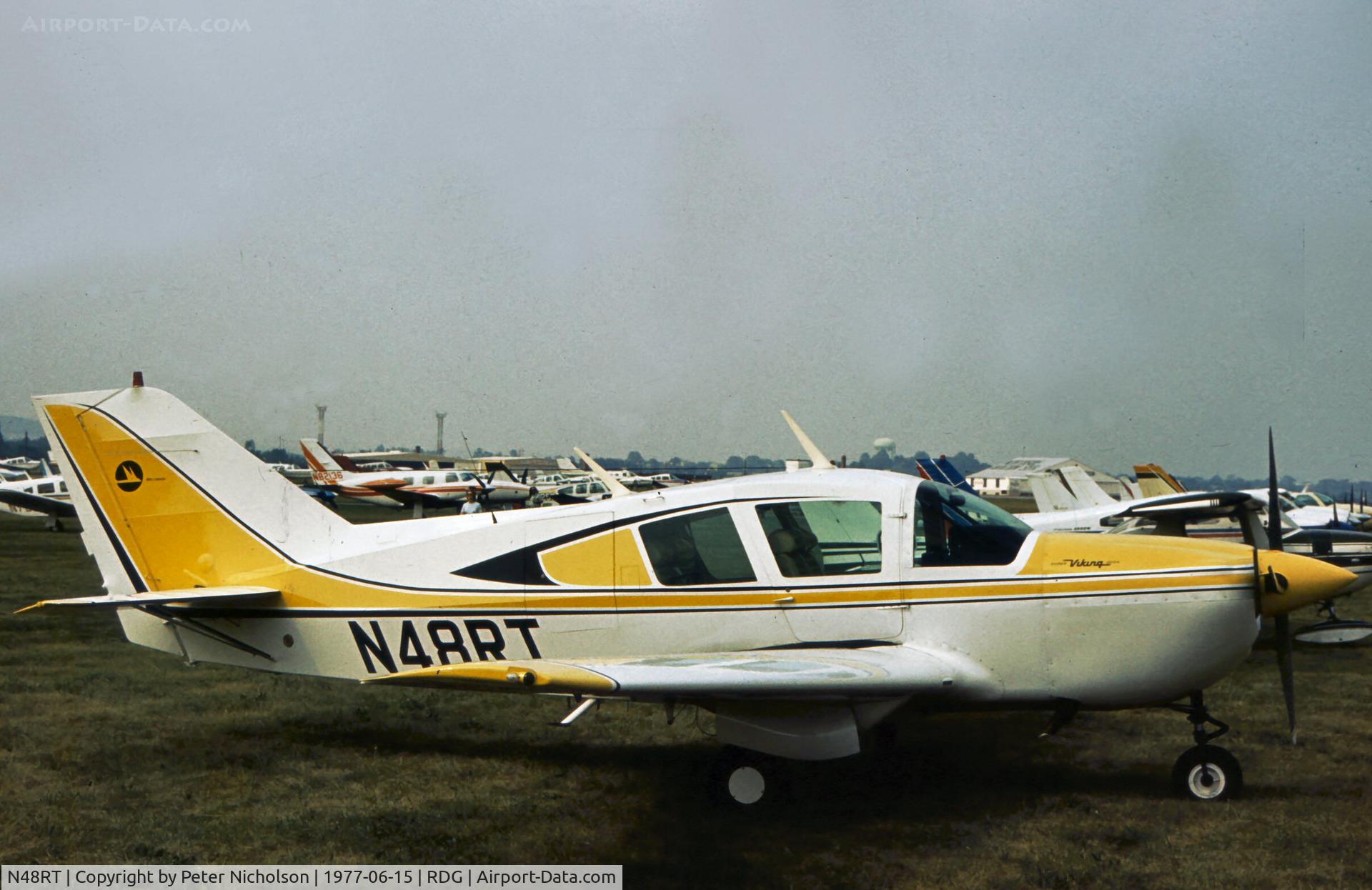 N48RT, 1974 Bellanca 17-31A Super Viking C/N 74-32-138, This Bellanca Super Viking was present at the 1977 Reading Airshow.
