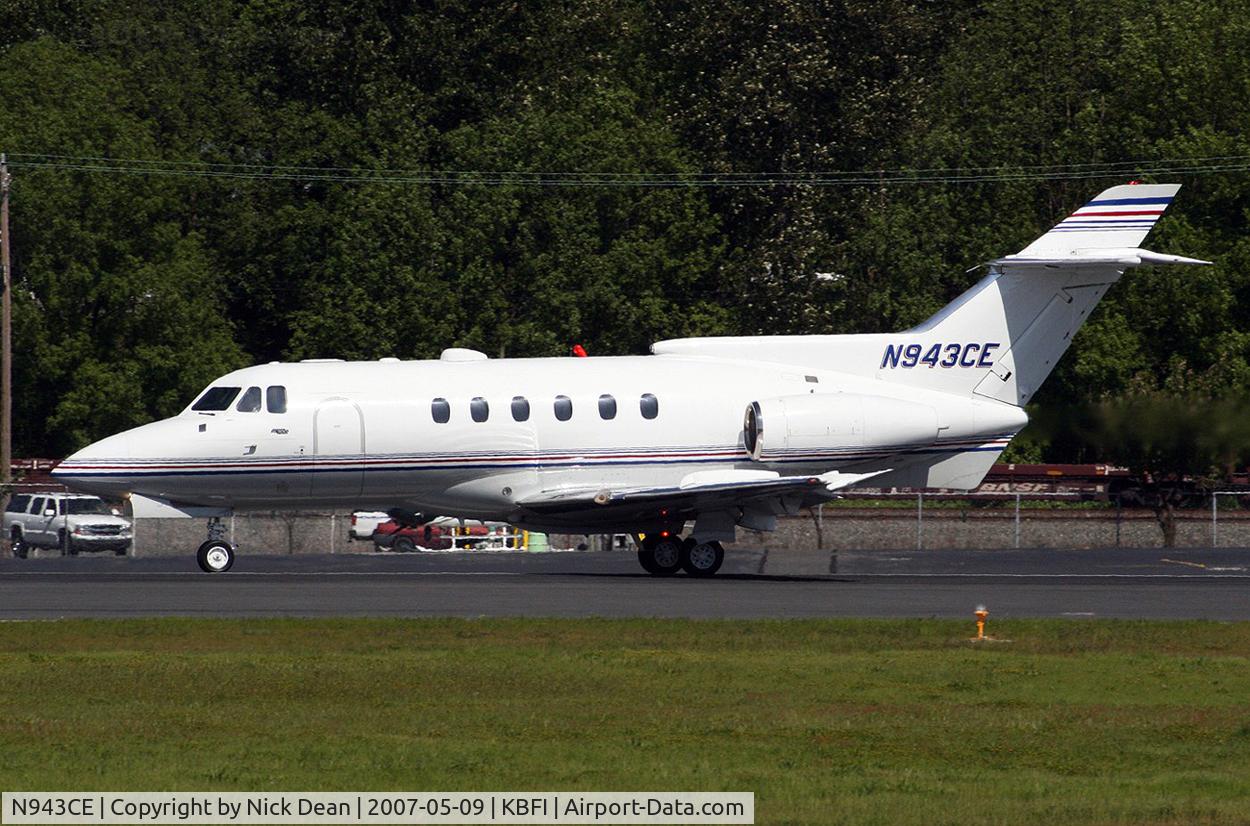 N943CE, 1981 British Aerospace HS.125-700A C/N 257141/NA0300, KBFI