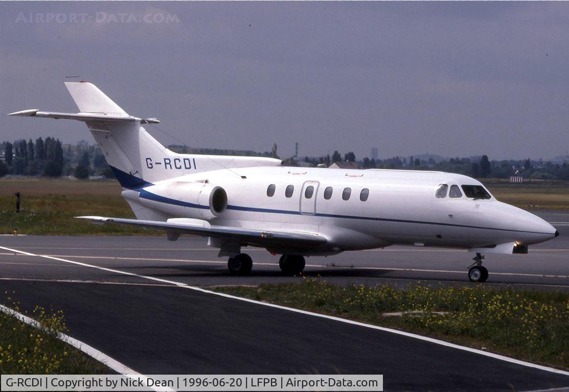 G-RCDI, 1981 British Aerospace HS.125 Series 700B C/N 257142, LFPB Paris Le Bourget