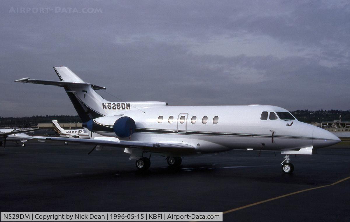 N529DM, 1981 Hawker Siddeley HS125 700A C/N 257156, KBFI