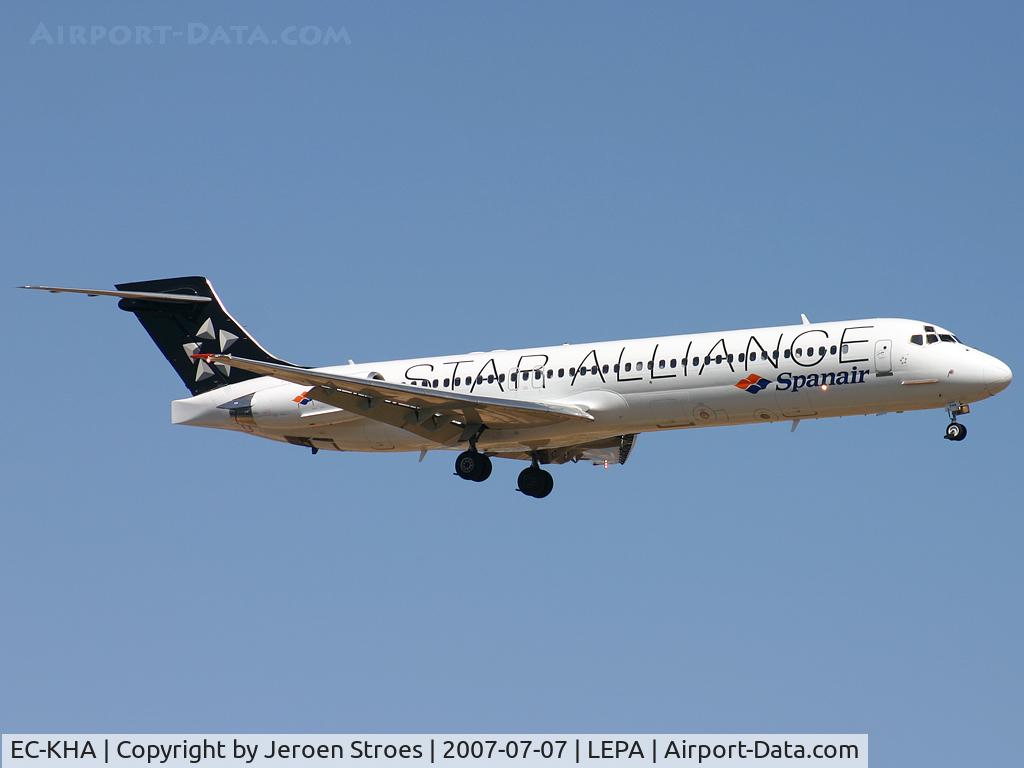 EC-KHA, 1998 McDonnell Douglas MD-87 (DC-9-87) C/N 49611, <b> 07-07-07 </B>