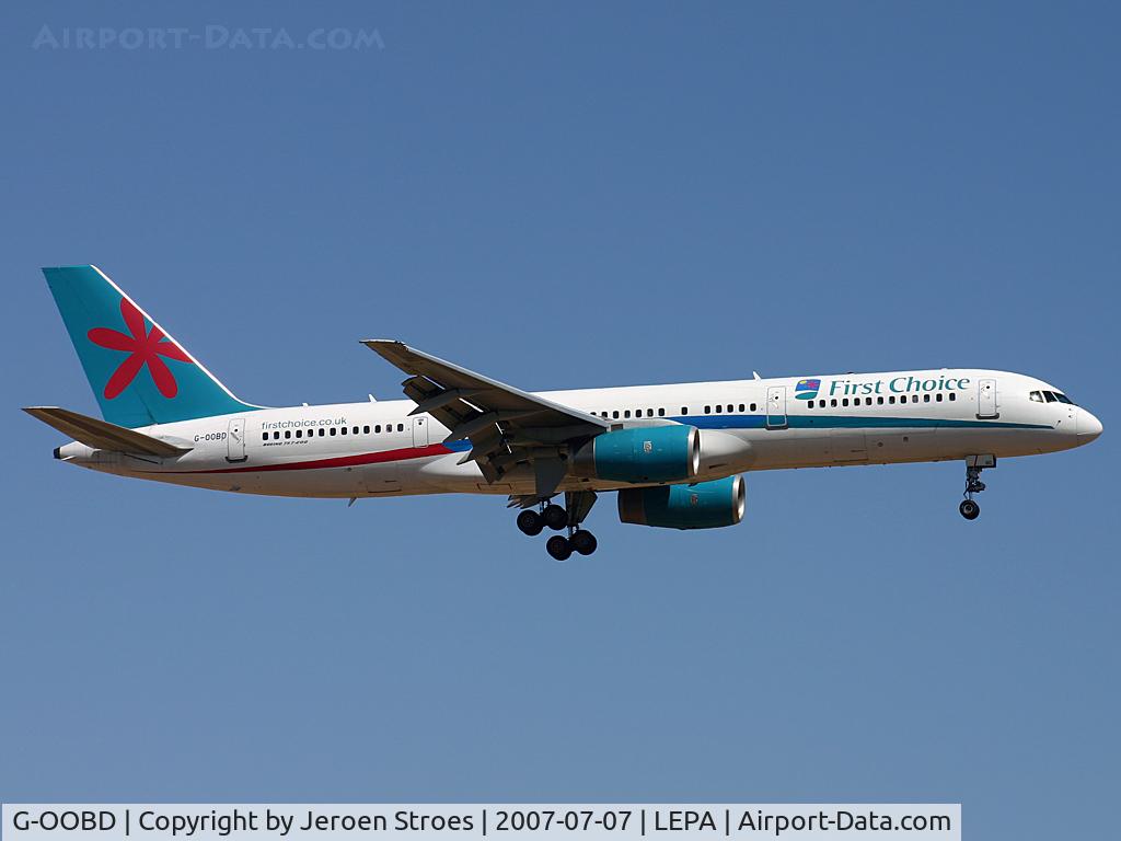 G-OOBD, 2003 Boeing 757-28A C/N 33099, <b> 07-07-07 </B>