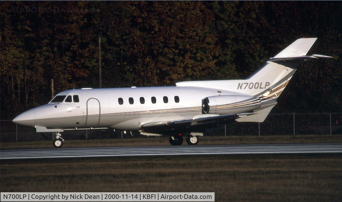 N700LP, 1982 Hawker Siddeley HS.125 Series 700A C/N 257159, KBFI C/N 257159