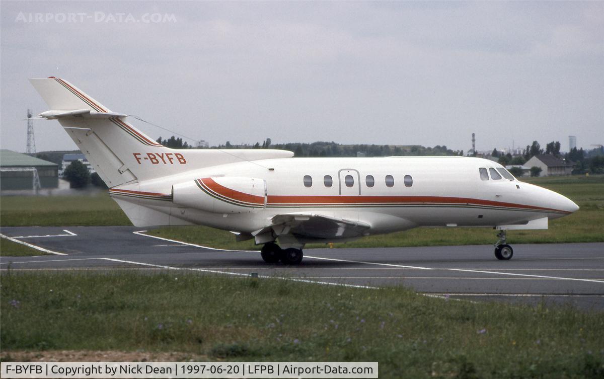 F-BYFB, 1982 British Aerospace BAe.125-700B C/N 257166, LFPB (Paris Le Bourget)