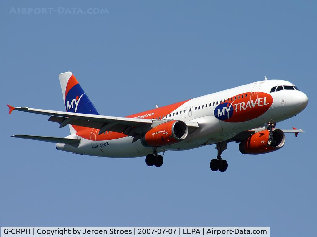 G-CRPH, 1993 Airbus A320-231 C/N 424, <b> 07-07-07 </b>
