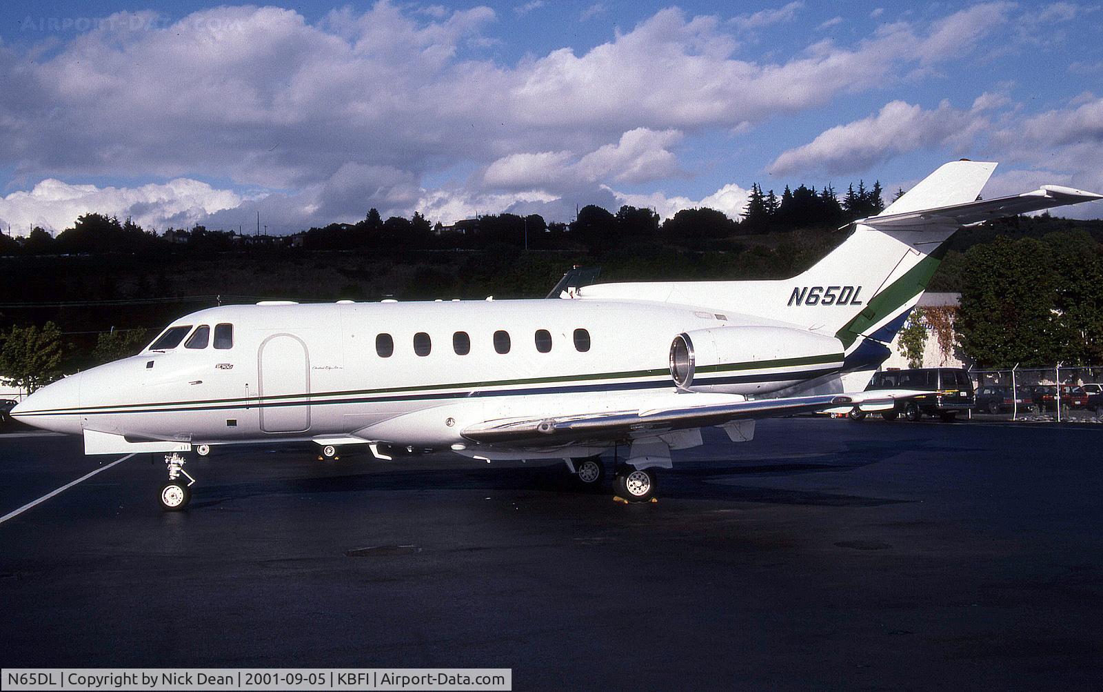 N65DL, 1982 Hawker Siddeley HS.125 Series 700A C/N 257174, KBFI