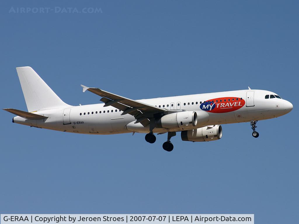 G-ERAA, 2001 Airbus A320-232 C/N 1411, <b> 07-07-07 </b>