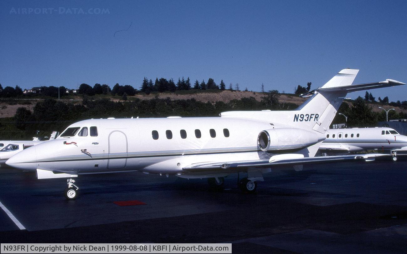 N93FR, 1983 British Aerospace HS.125-700A C/N 257202, KBFI