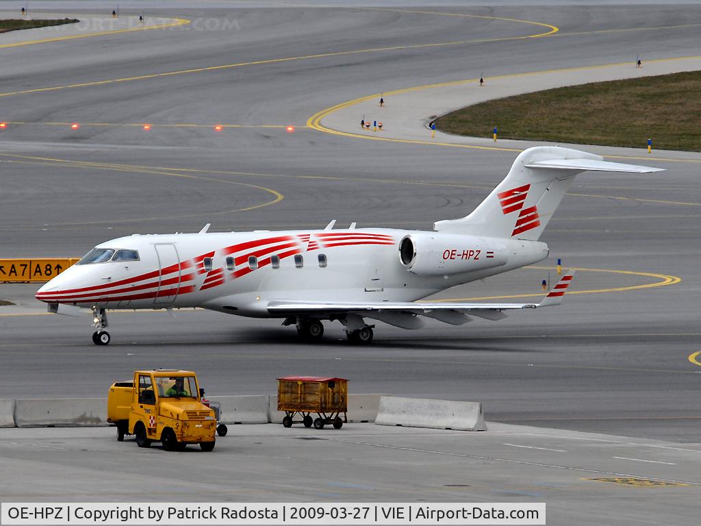 OE-HPZ, 2005 Bombardier Challenger 300 (BD-100-1A10) C/N 20047, Private Candair Jet
