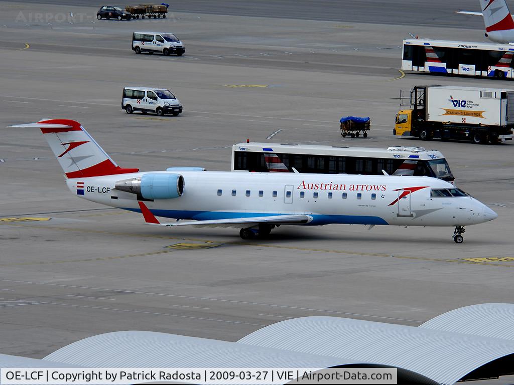 OE-LCF, 1996 Canadair CRJ-200LR (CL-600-2B19) C/N 7094, Baby Aircraft taxiing to parking position ... ;-)