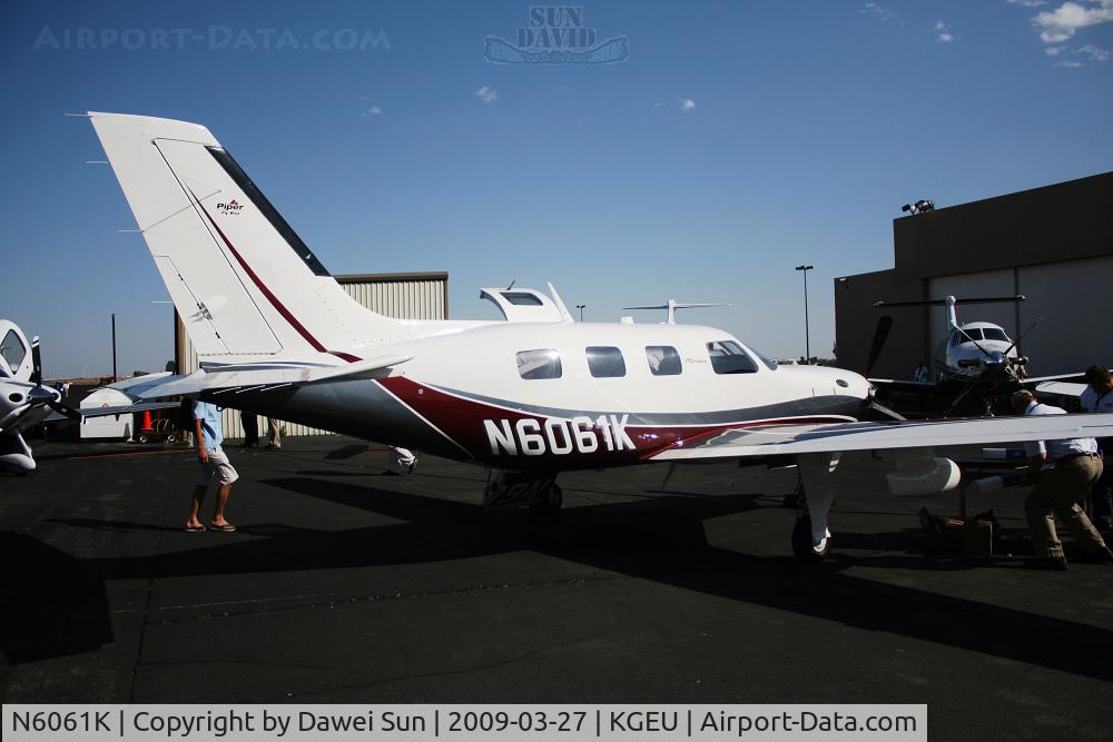 N6061K, 2008 Piper PA-46-500TP Malibu Meridian C/N 4697374, Shot @ KGEU