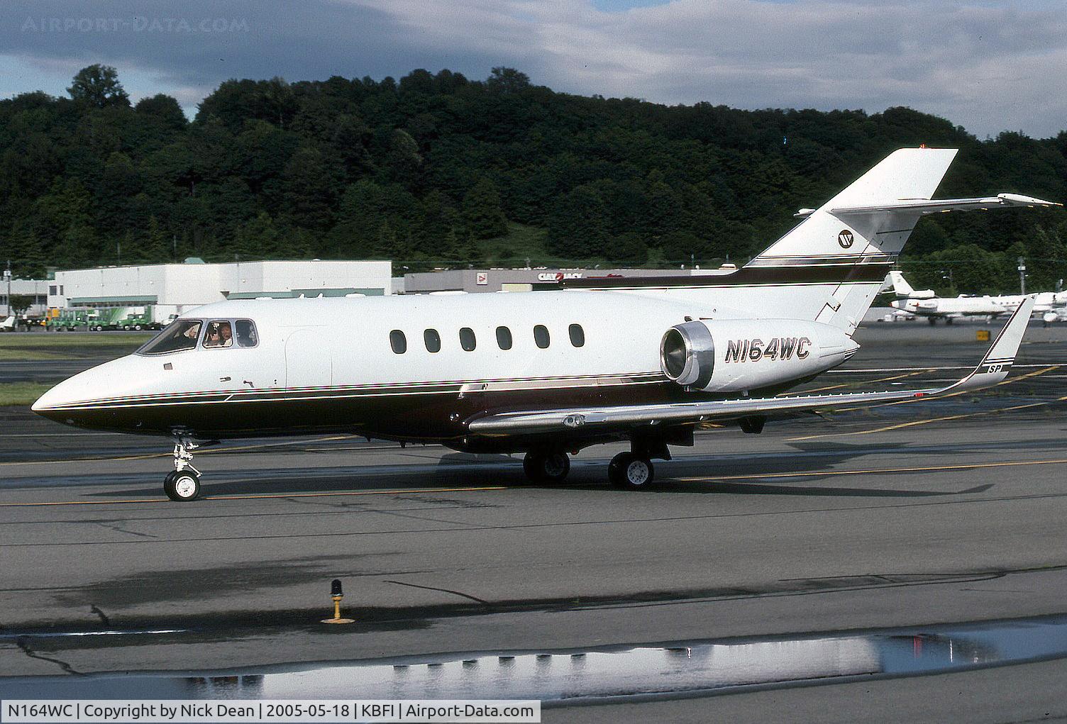 N164WC, 1986 British Aerospace BAe.125 Series 800A C/N 258072, KBFI