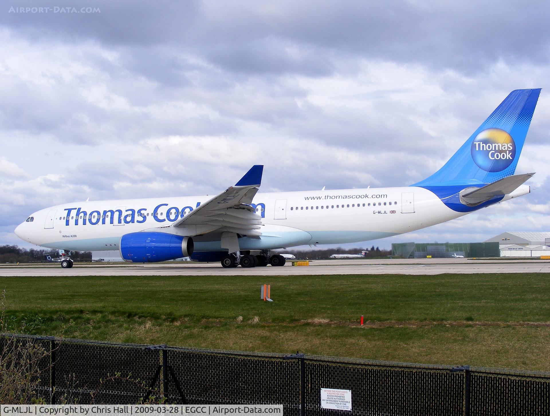 G-MLJL, 1999 Airbus A330-243 C/N 254, Thomas Cook