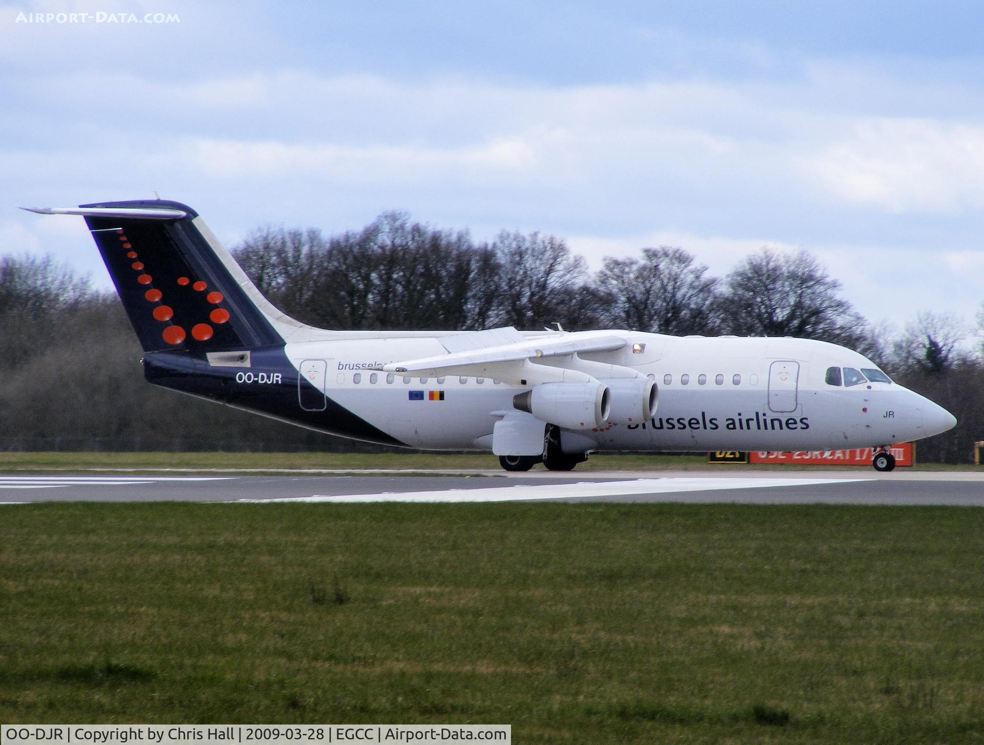OO-DJR, 1996 British Aerospace Avro 146-RJ85 C/N E.2290, Brussels Airlines