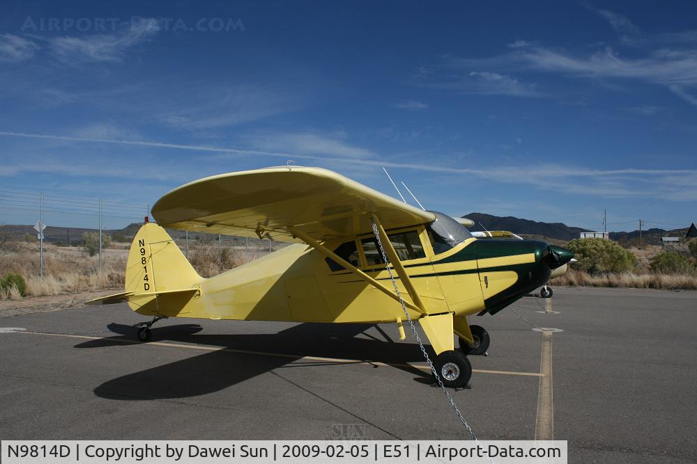 N9814D, 1959 Piper PA-22-150 C/N 22-6701, @ Bagdad