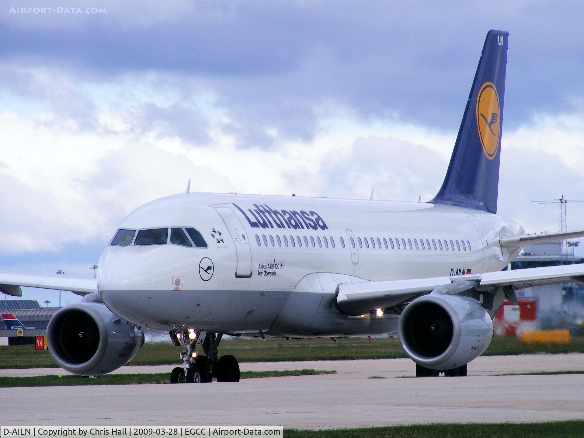 D-AILN, 1997 Airbus A319-114 C/N 700, Lufthansa