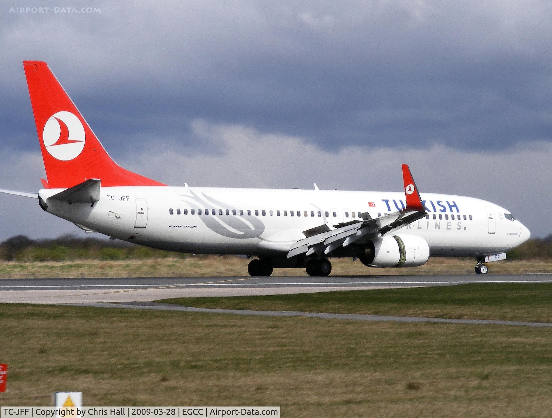 TC-JFF, 1998 Boeing 737-8F2 C/N 29768, Turkish Airlines