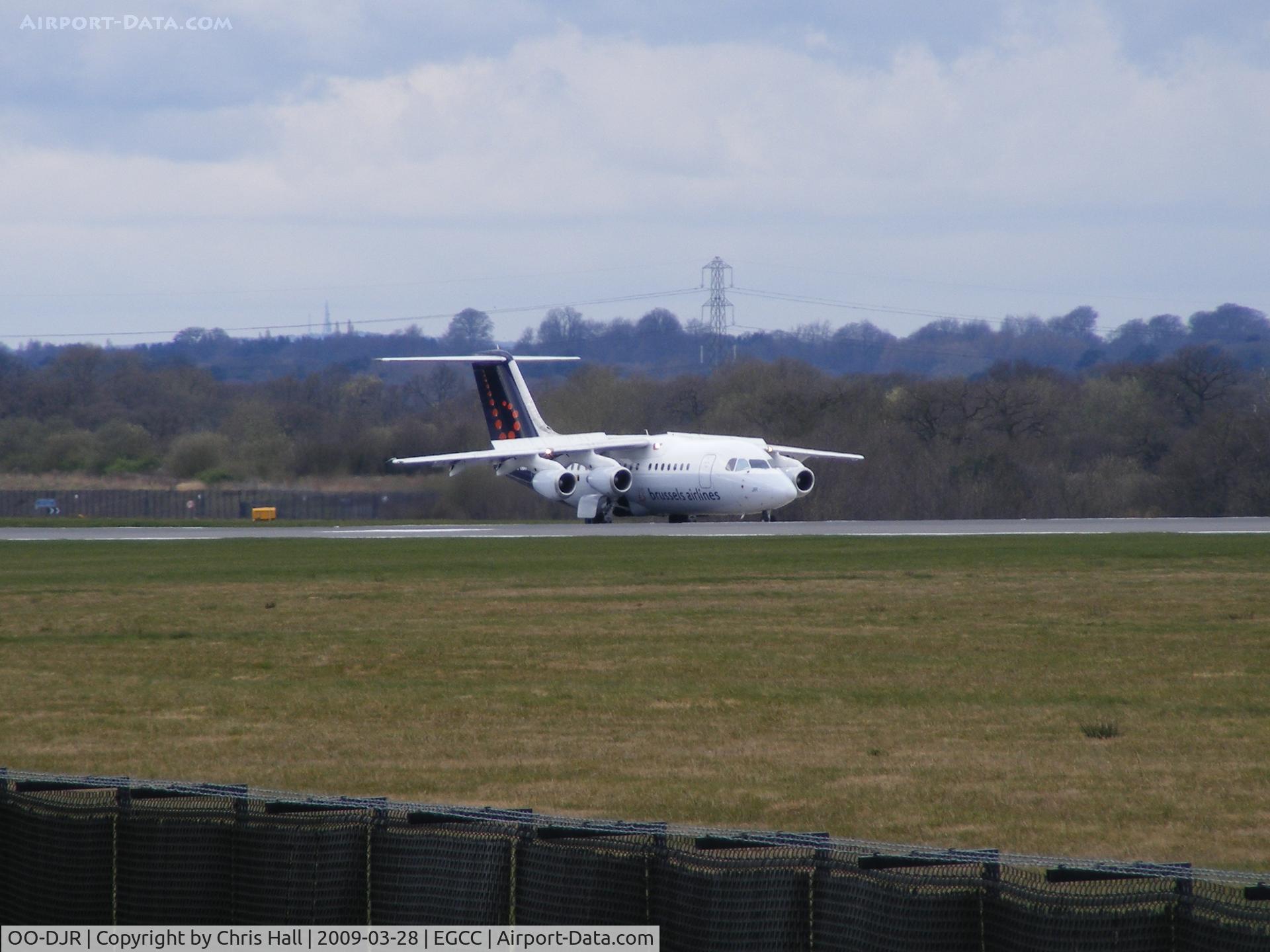 OO-DJR, 1996 British Aerospace Avro 146-RJ85 C/N E.2290, Brussels Airlines