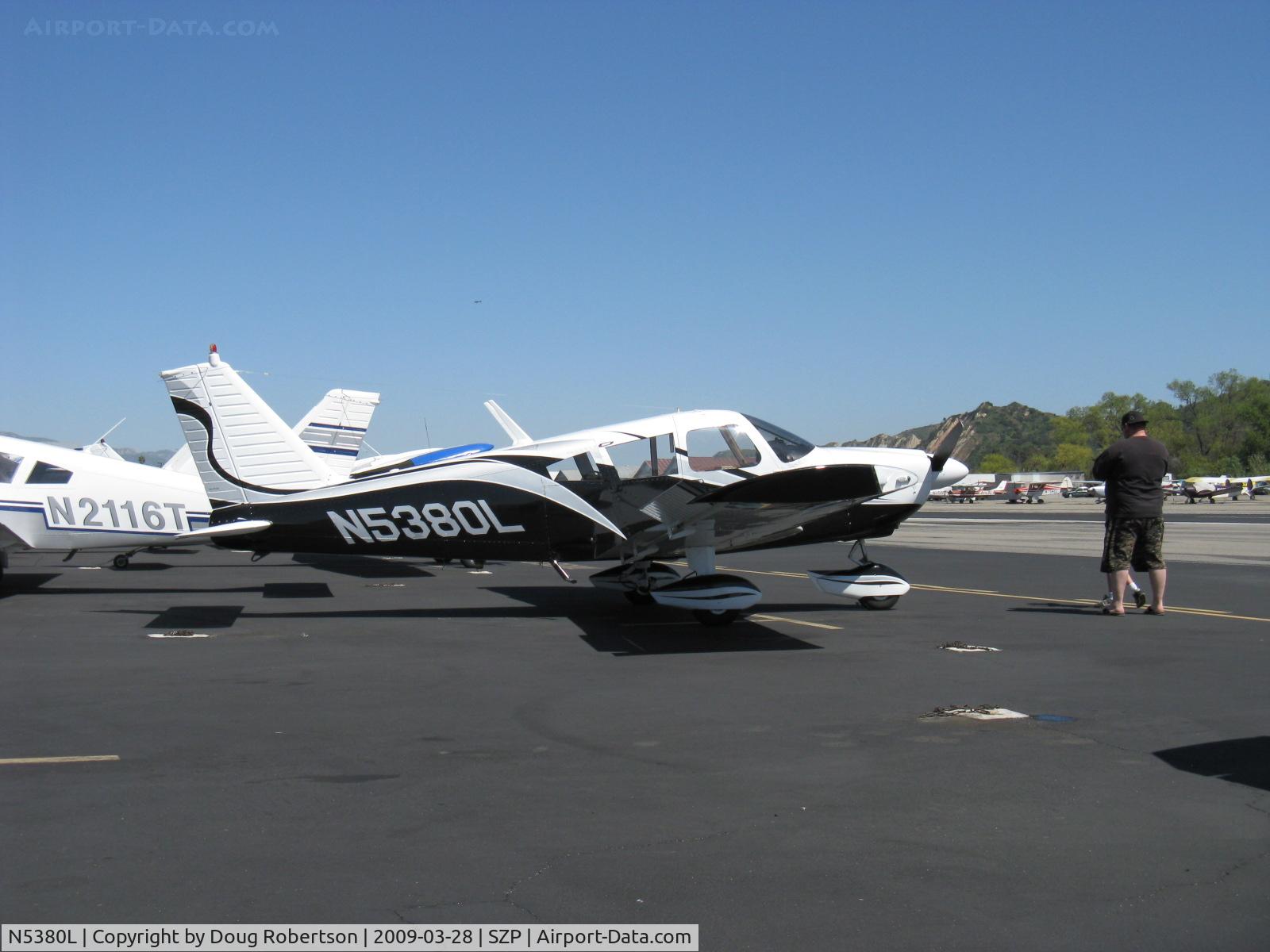 N5380L, 1968 Piper PA-28-180 C/N 28-4687, 1968 Piper PA-28-180 CHEROKEE, Lycoming  O&VO-360 180 Hp