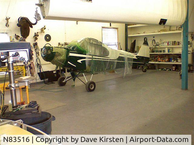 N83516, 1977 Piper PA-18-150 Super Cub C/N 18-7709061, N83516 Rebuild