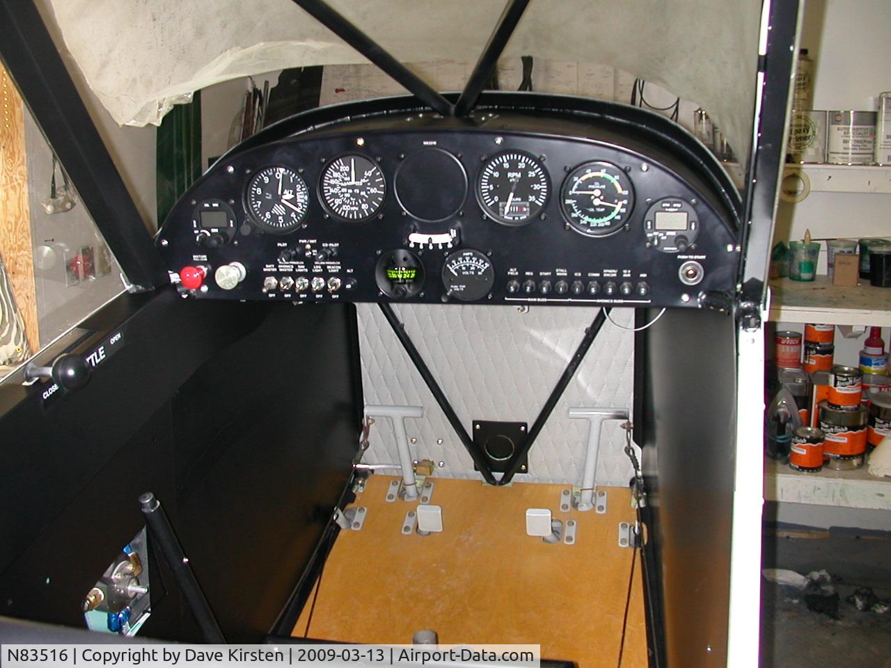 N83516, 1977 Piper PA-18-150 Super Cub C/N 18-7709061, Panel