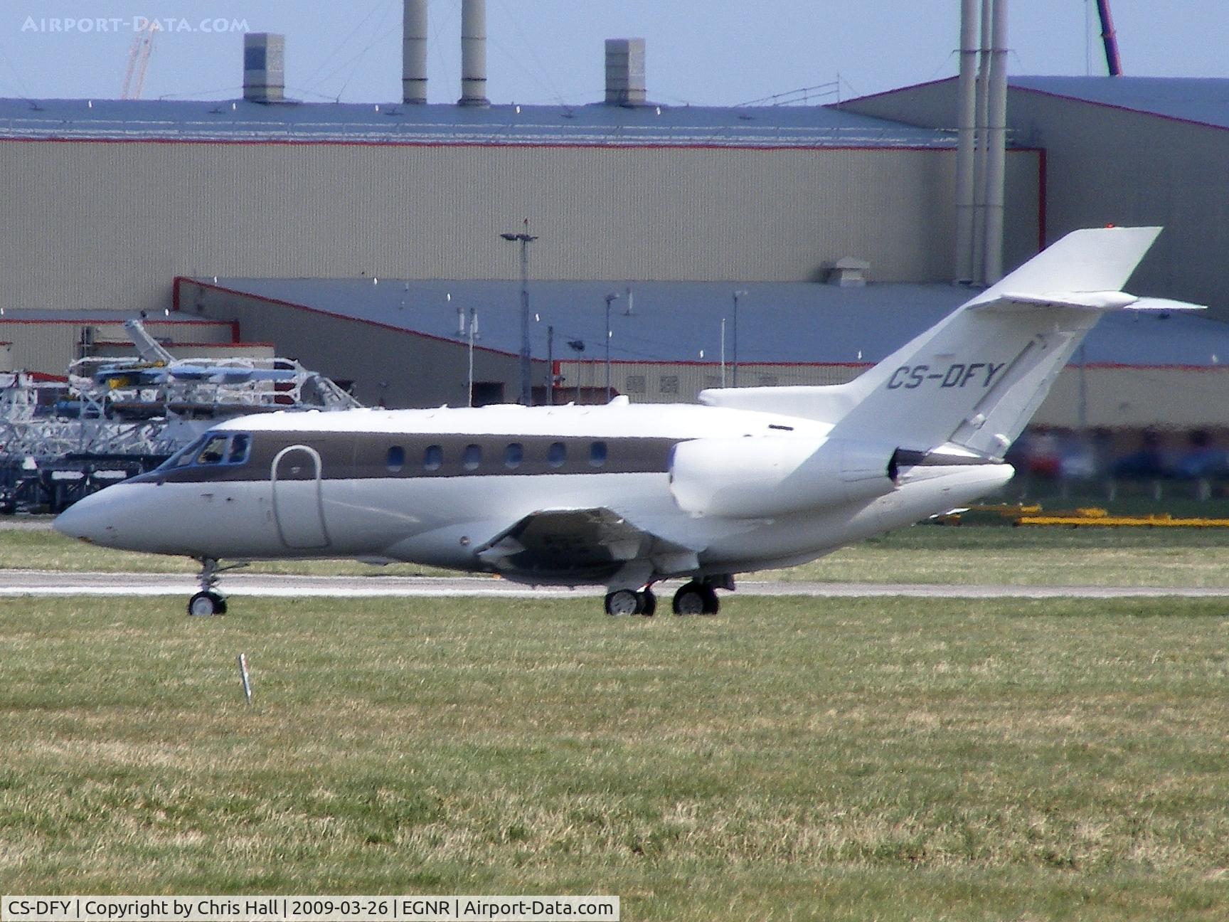 CS-DFY, 2003 Raytheon Hawker 800XP C/N 258663, Netjets Europe