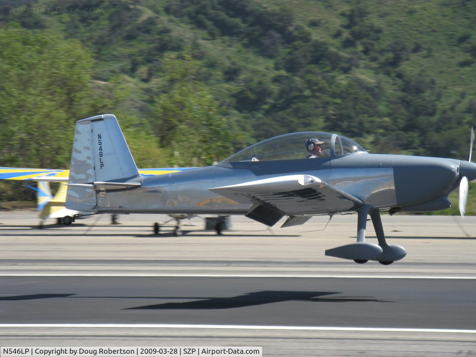 N546LP, Vans RV-8 C/N 82726, 2008 Obrien SPECIAL VAN's RV-8, landing Rwy 22