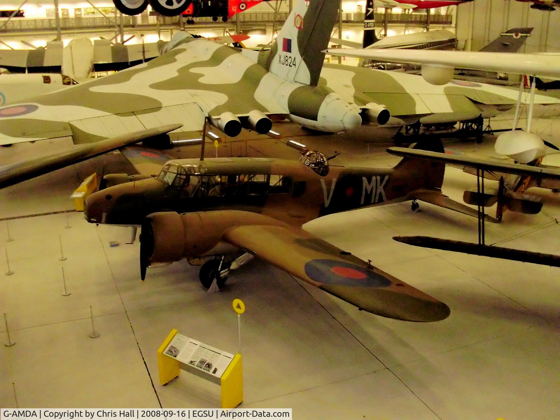 G-AMDA, Avro 652A Anson 1 C/N N4877, Preserved at the IWM Duxford