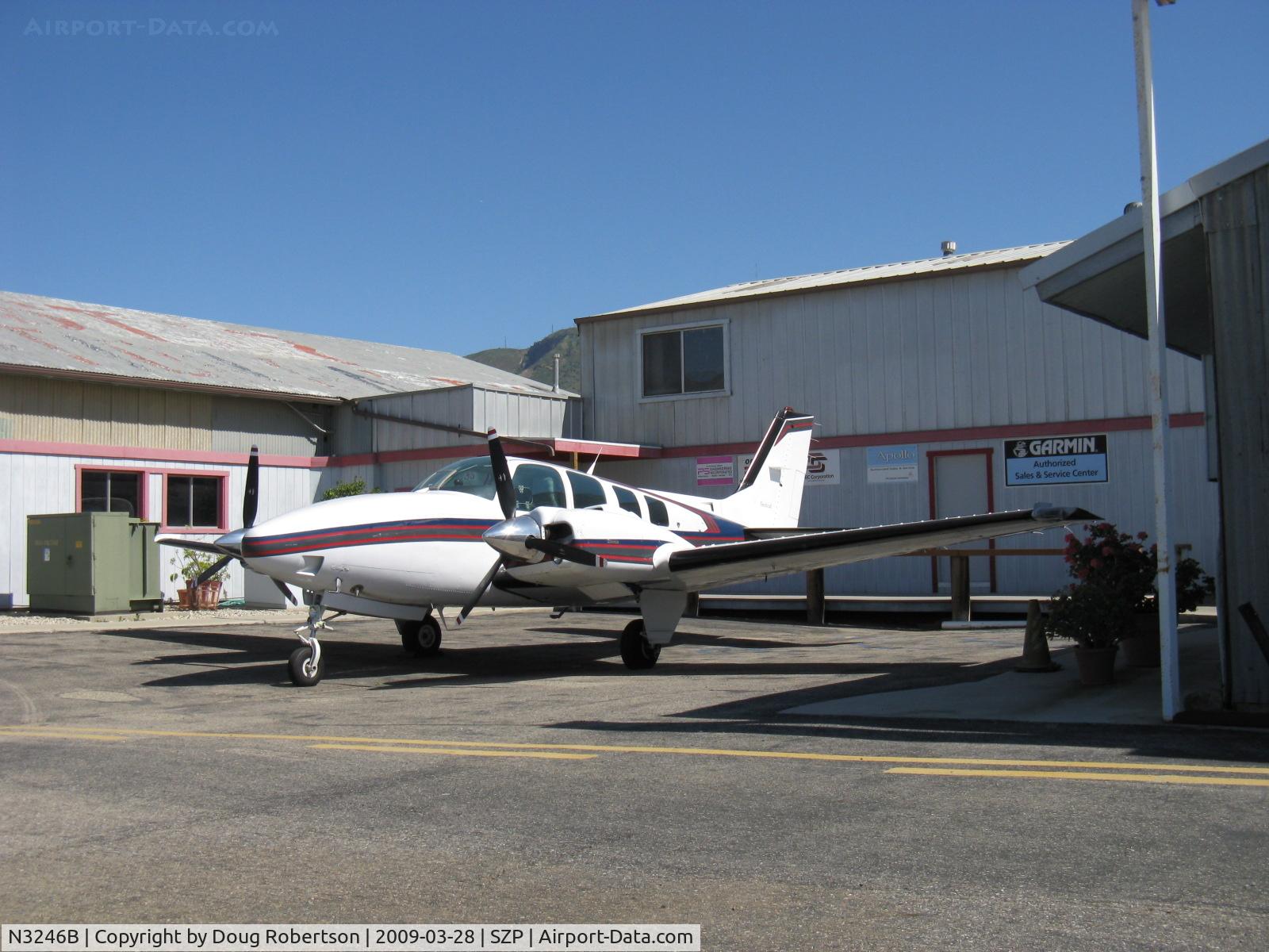 N3246B, 1995 Beech 58 Baron C/N TH-1746, 1995 Beech 58 BARON, two Continental IO-520-C 285 Hp each, Micro vortex generators